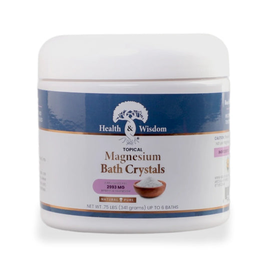 - Magnesium Bath Crystals- .75 Lbs.