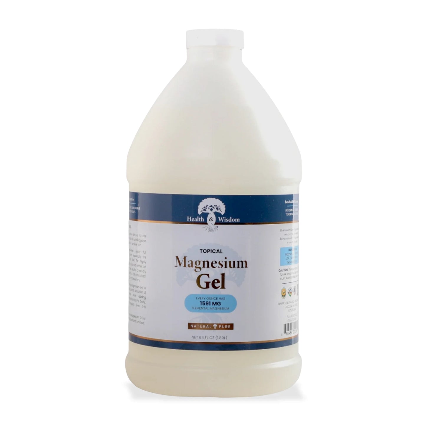 - Magnesium Gel with Seaweed Extract - 64 Oz.