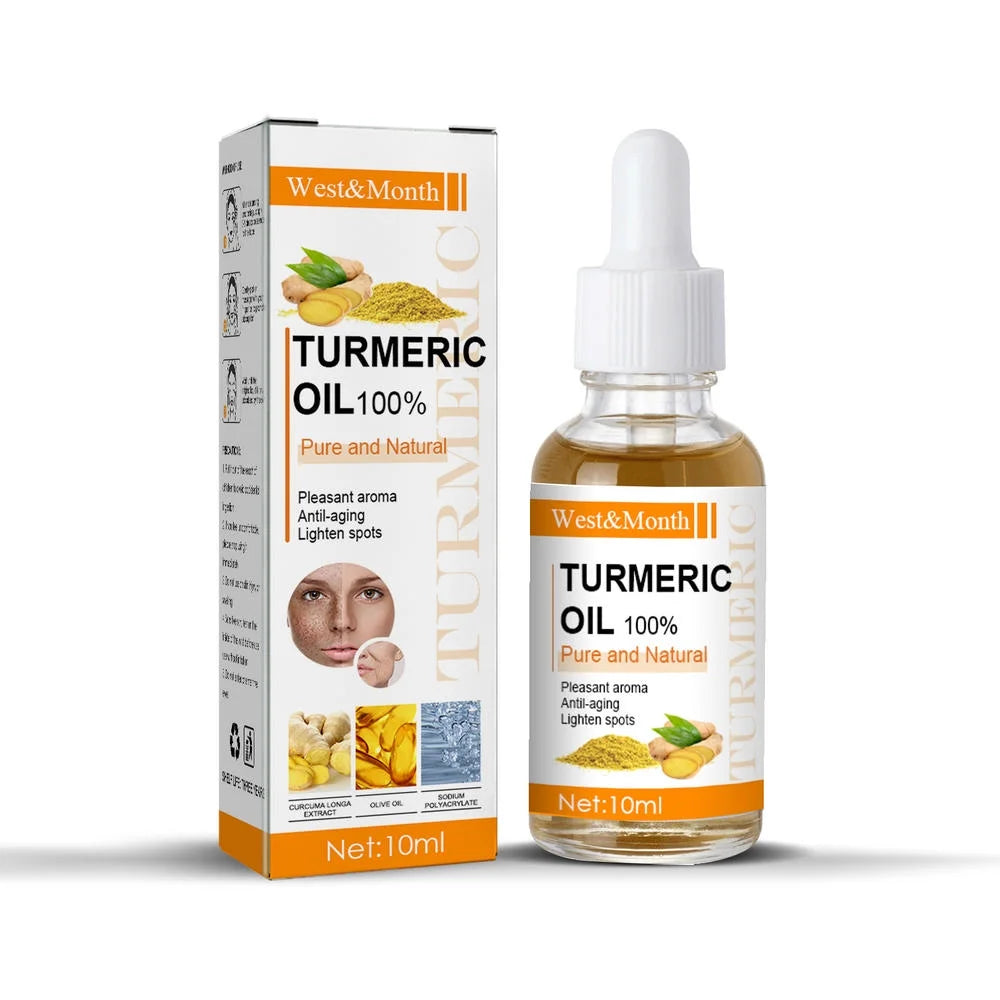 10Ml Turmeric Essential Oil 10Ml Organic Tumeric Oil for Dark Spots Pure Therapeutic