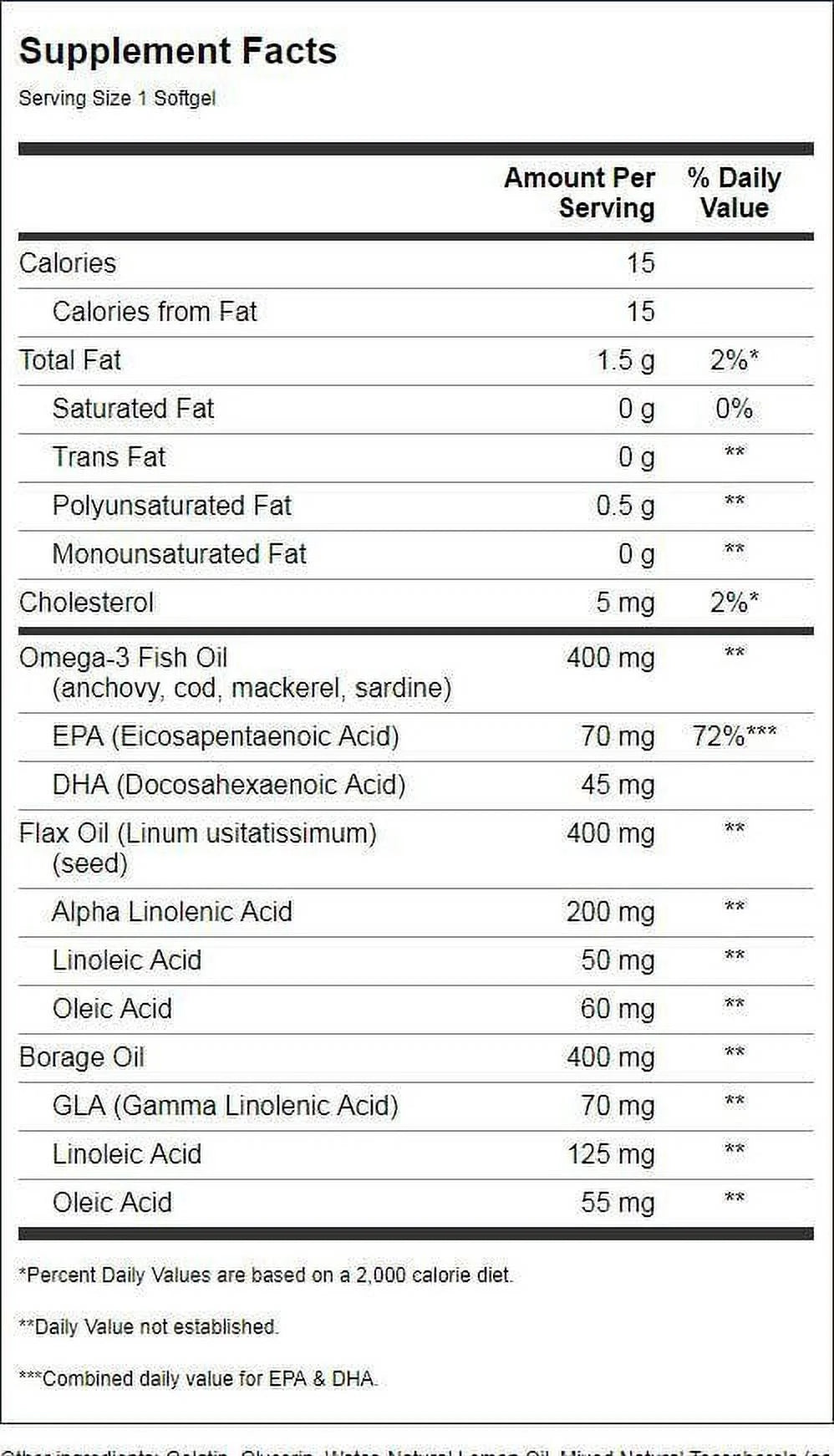 - Omega 3-6-9 Complex - 60 Softgels