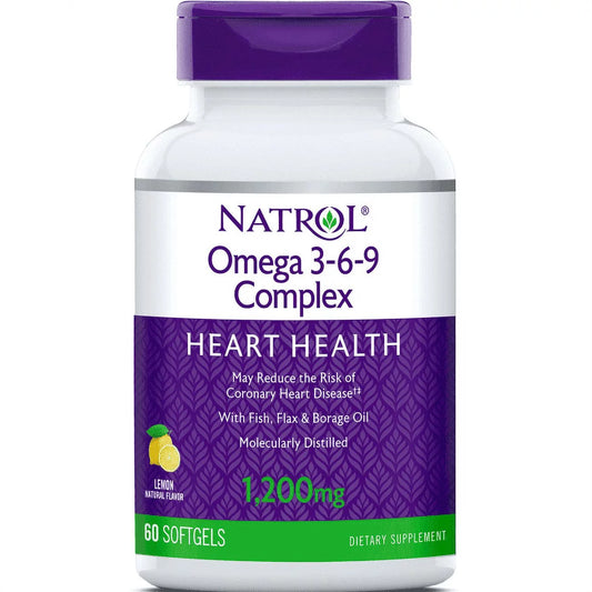 - Omega 3-6-9 Complex - 60 Softgels